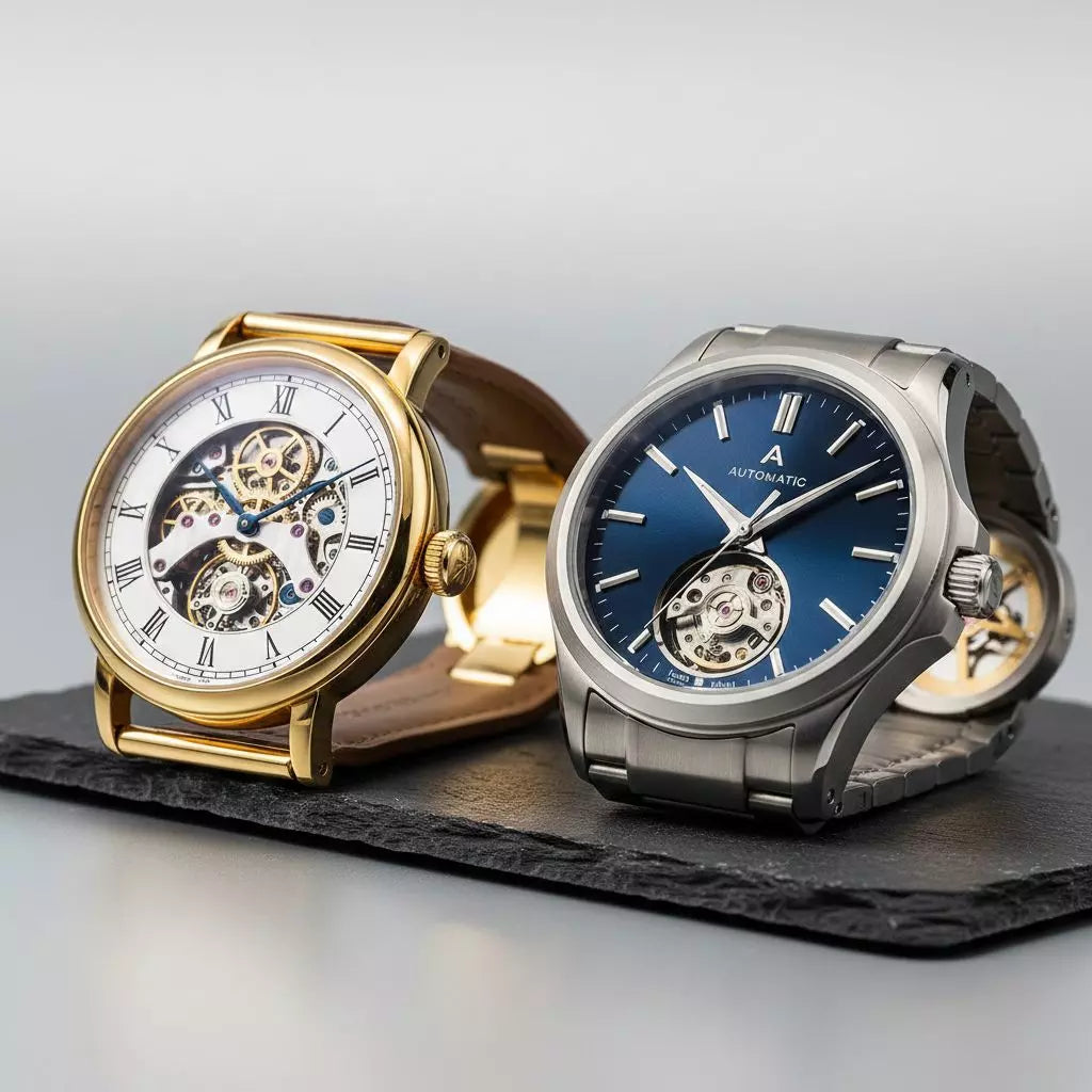 Montre mécanique vs automatique : différences essentielles