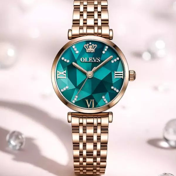 MONTRE FEMME VERTE