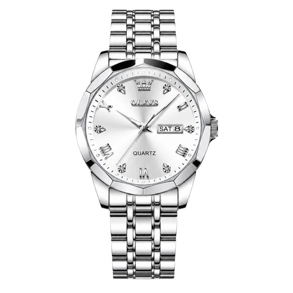 Avignon Silver Mechanical Watch