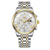 Biarritz Silver and Gold Chronograph Watch