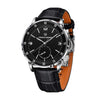 MONTRE BRACELET EN CUIR HOMME