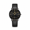 Montre bracelet cuir homme Valence vue de face OLEVS