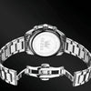 Montre chronographe homme Amiens bleue vue d'ensemble