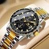 Montre chronographe homme Strasbourg boîtier acier