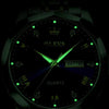 Montre quartz homme Avignon cadran romain vue de face