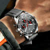 Montre sport homme Marseille grise en tenue sportive